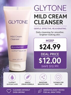 Mild Cream Cleanser — Rejuvenating Pink